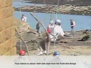 Chest, Heart & Stroke Ultimate Abseil Forth Rail Bridge