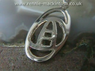 Silver Charles Rennie Mackintosh Pendant DSG155