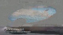 Piscine à faire soi-même par Desjoyaux. Click'it concept