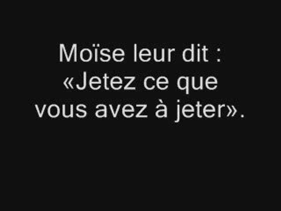 06 Moïse et les magiciens