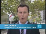 Deux employés sri-lankais de l'ONU torturés par ls autorités