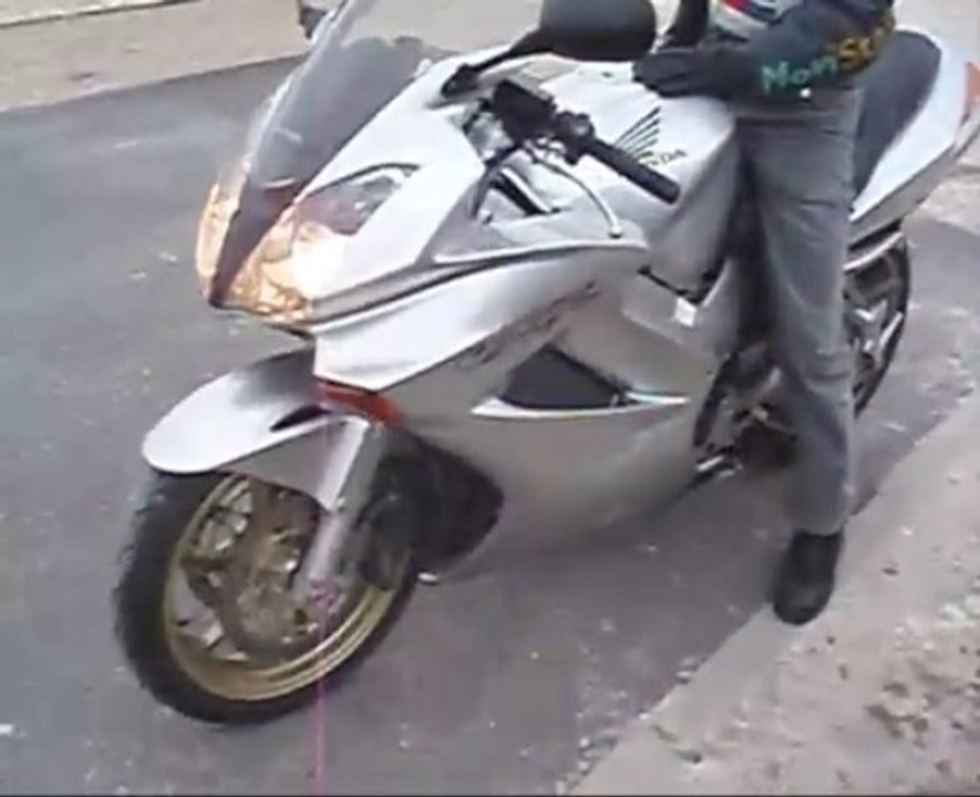 Mon honda vfr  avec romano