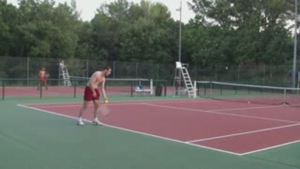 Service Tennis Débutant