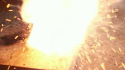 test poudre noire granulée + mèche black mach