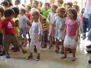 La chorale de l'école