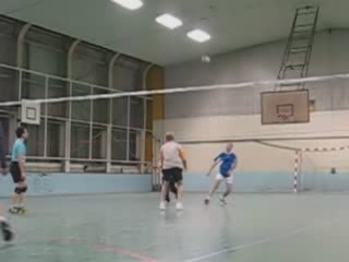 Attaque Volleyball avec Effects Speciaux