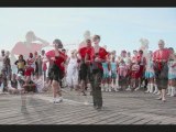 Défilé des majorettes à Fécamp