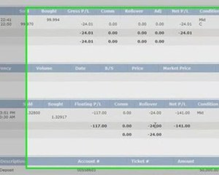 Forex Trading with dbFX: Reports (Chapter 8)