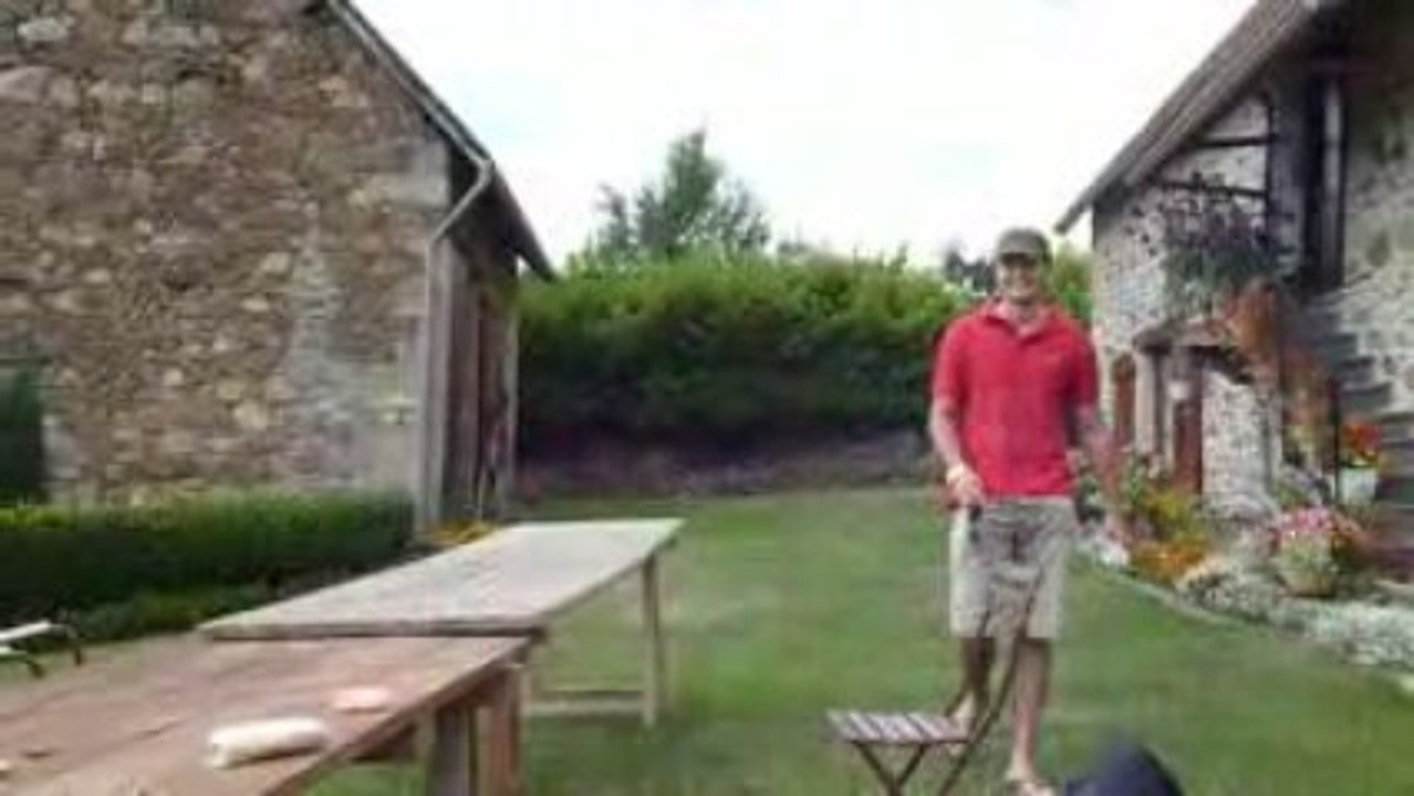 World Pétanque Tour 2009 - 2è jour - Ptit dej : Bière, Vodka