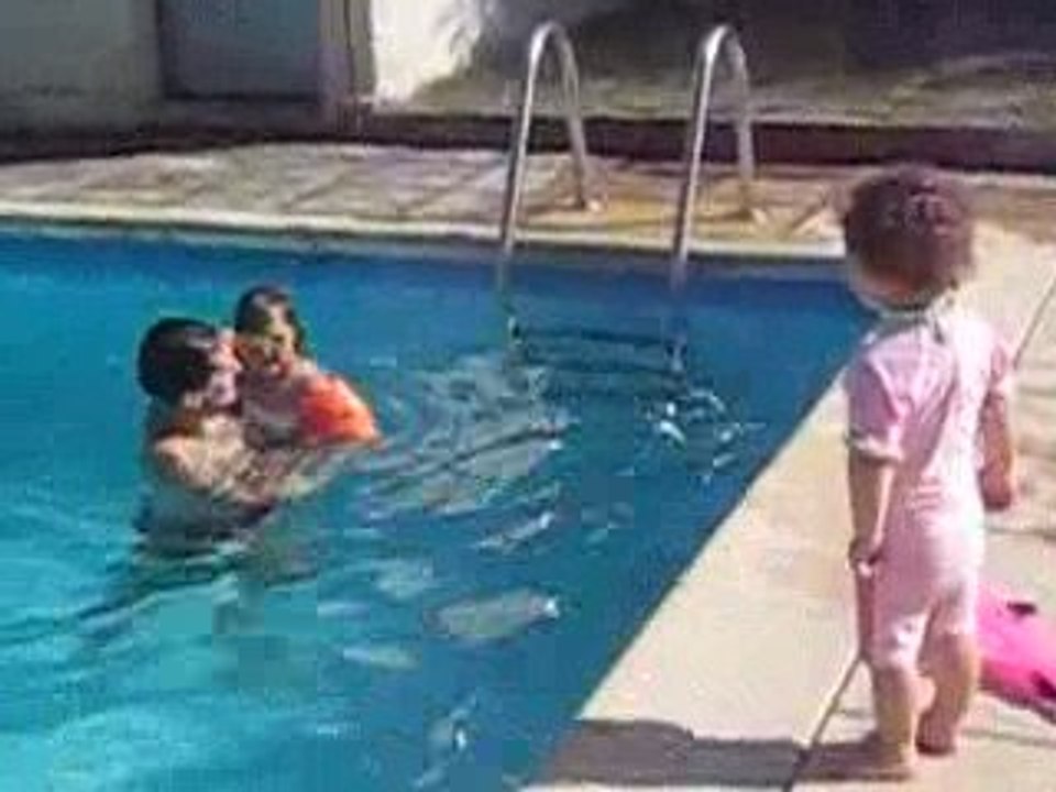 Plouf selon papa Gaby et Chloé