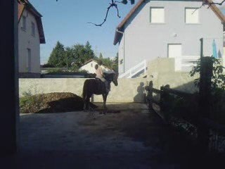 28/08/09 à cheval!