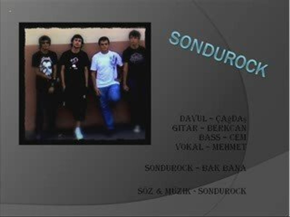 Sondurock - Bak Bana