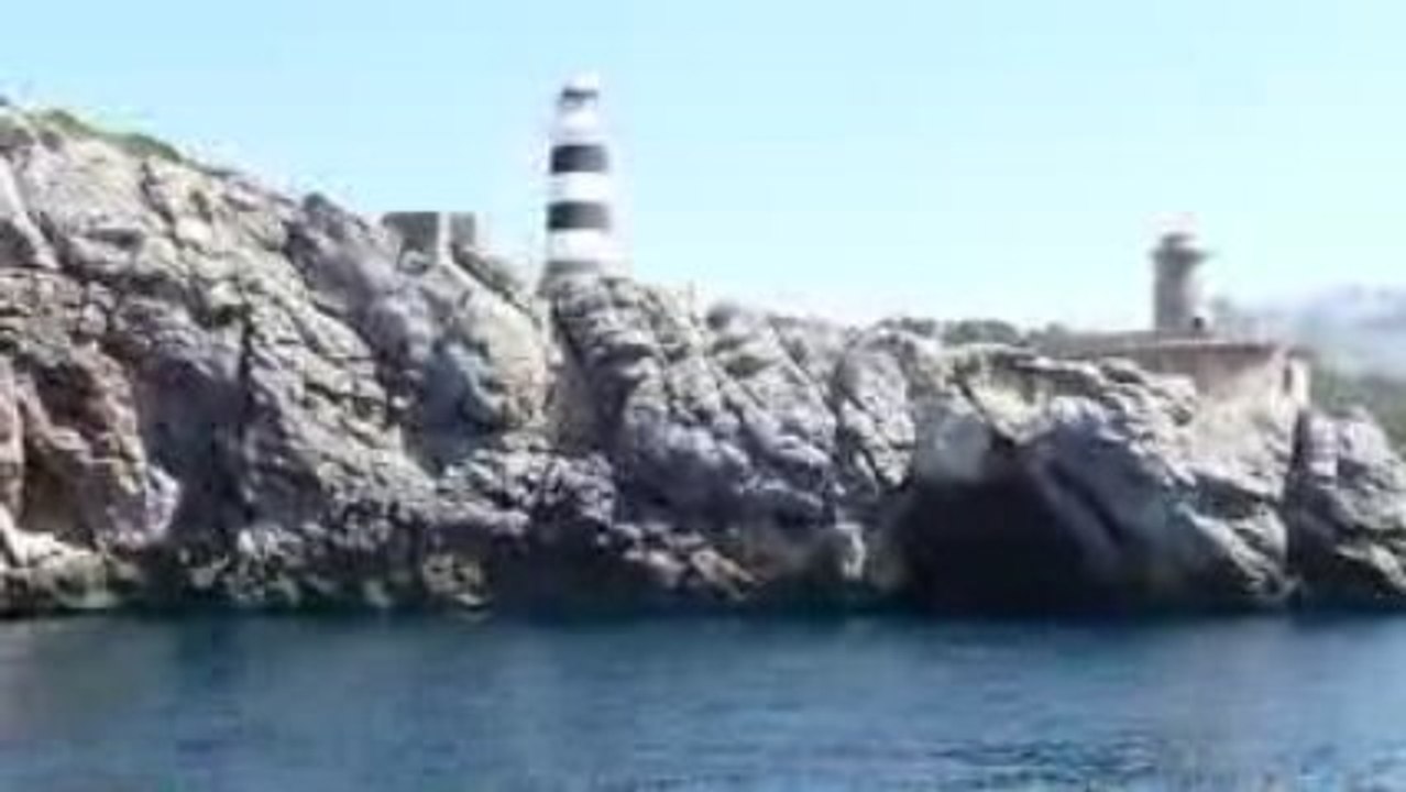 Arrivée en bateau à Soller (Majorque)