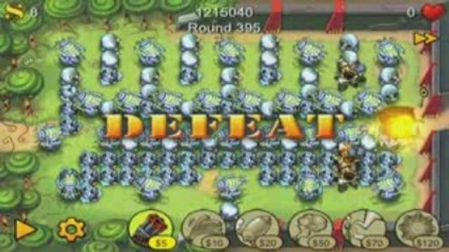 Fieldrunners: Round by Round - Level 395