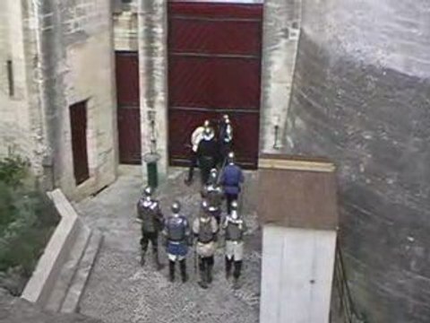 Médiévales de Tarascon 2009: l'attaque du chateau 1