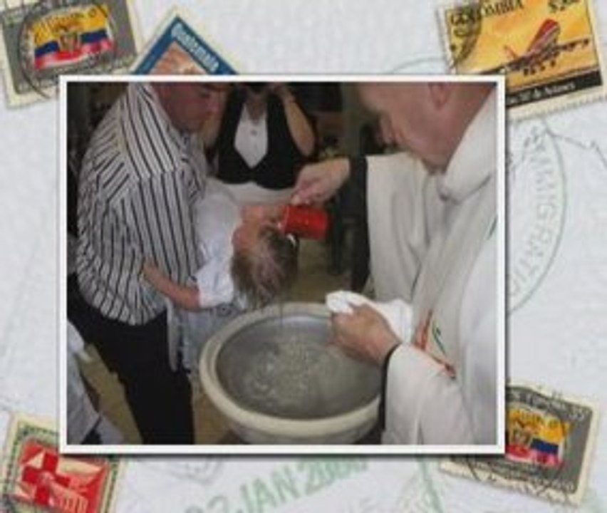 le baptême à LYDIE