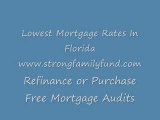 Low Refinance Mortgage Rates In Florida