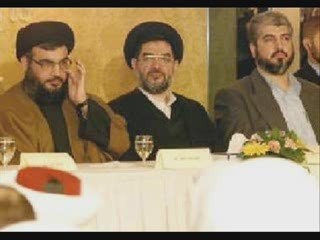 صور لرموز حماس مع اعداء الدين من الرافضة و اليهود