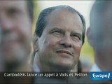 Cambadélis lance un appel à Valls et Peillon
