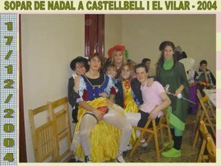 Sopar de Nadal a Castellbell i el Vilar 2004