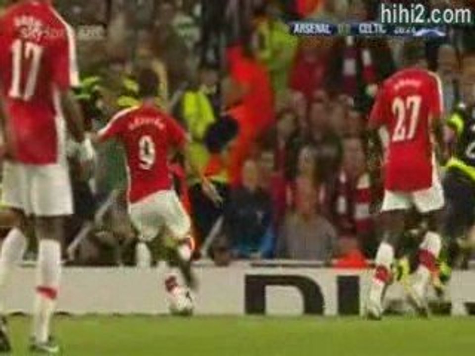 league des champions arsenal et eduardo