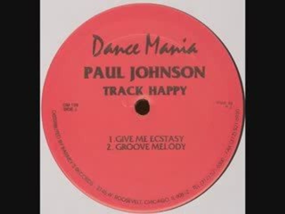 Paul Johnson - Give me ecstasy
