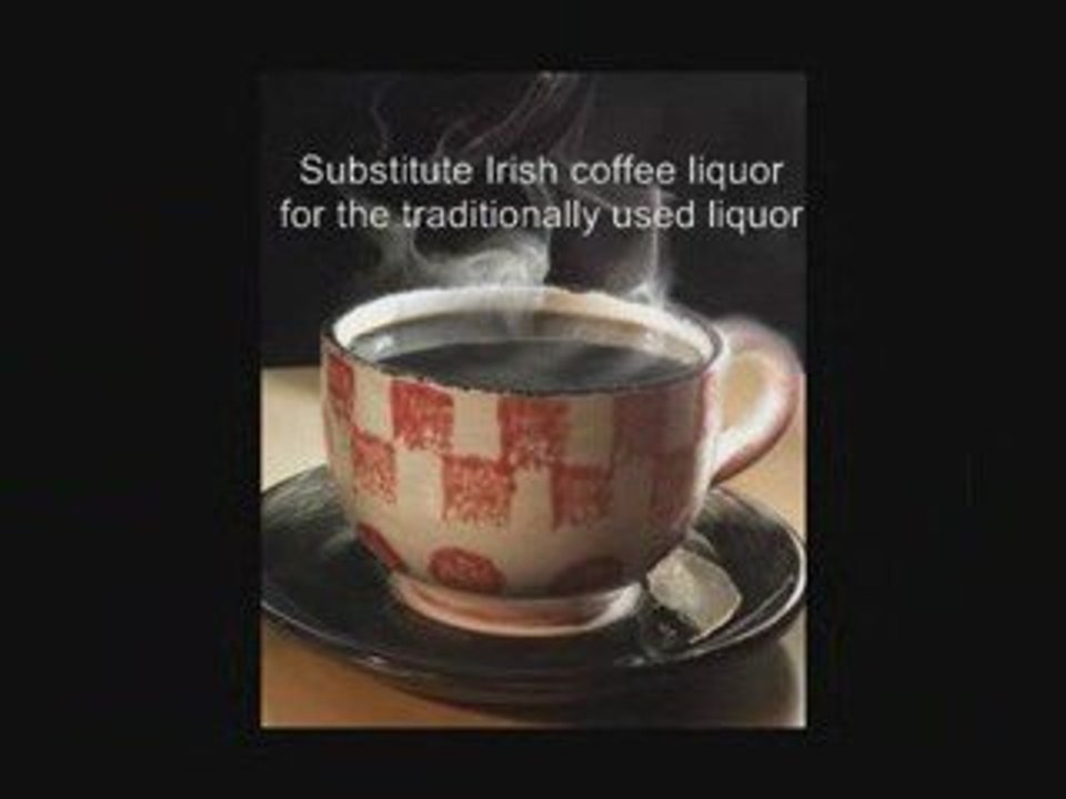 Irish coffee liqour