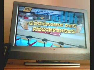 Mario &Sonic 100M nage libre