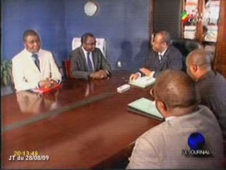 Pierre Moussa reçoit le directeur régional adjoint du P.A.