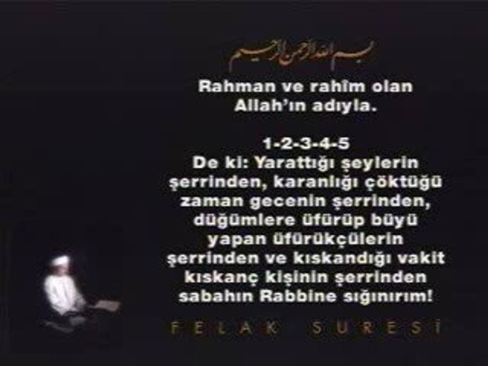 Fatih Çollak - Felak Suresi