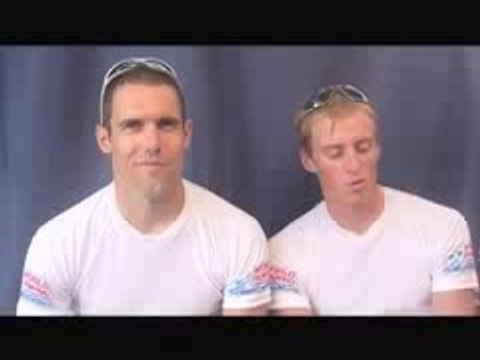 Demi-finale du deux de couple poids léger au championnat du monde 2009 à Poznan