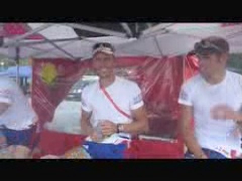 Demi-finale du quatre de pointe sans barreur poids léger