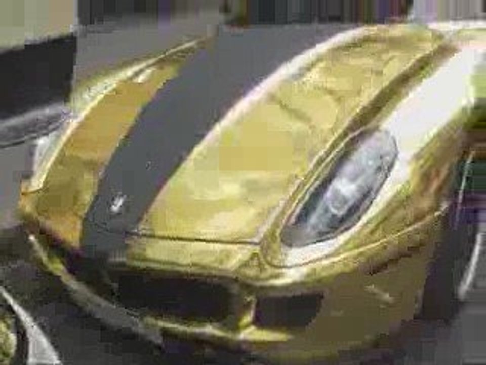 ferrari gold