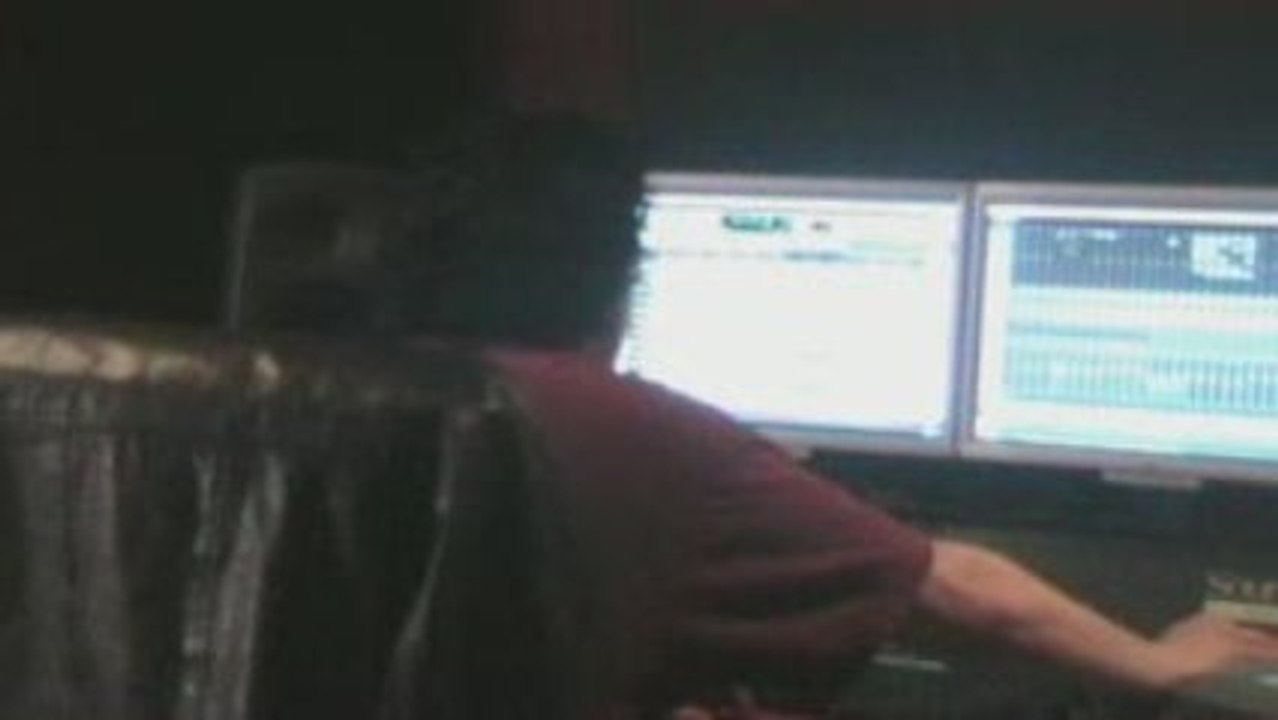 Séance Studio "Enregistrement de Payer le Prix Ft Selma"