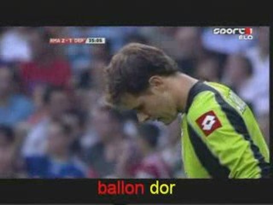 REAL 3-LA CORUNA 2 (le real debute par une victoire)