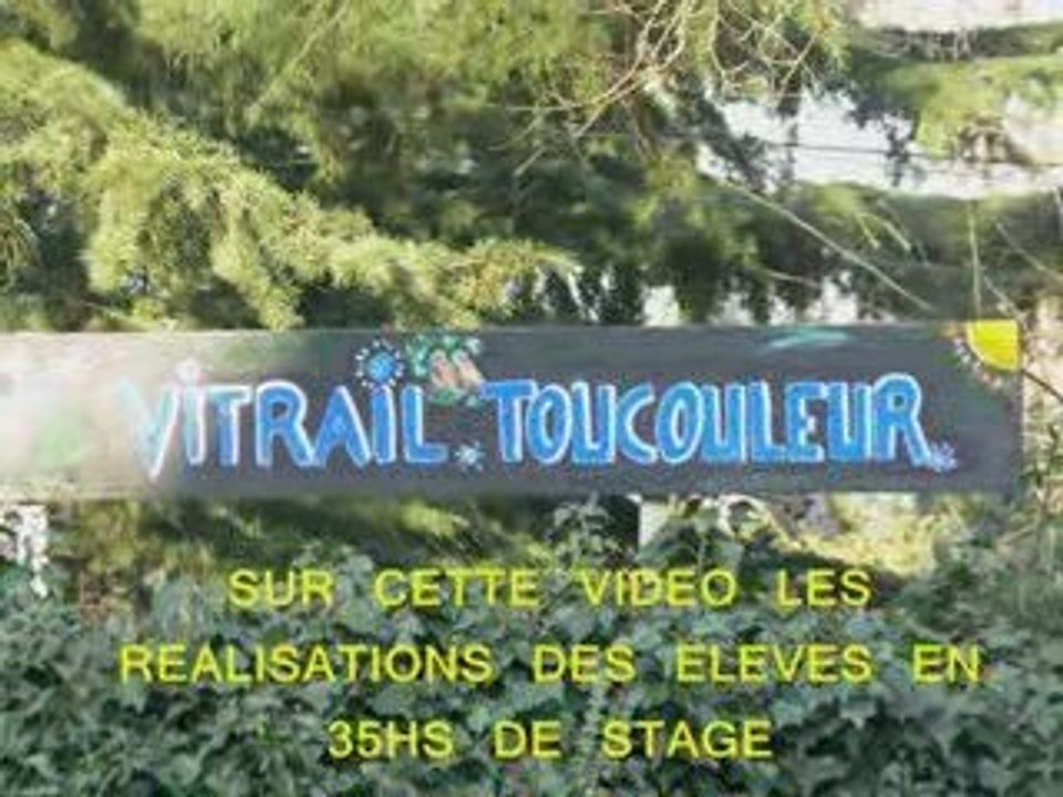 STAGE DE VITRAIL