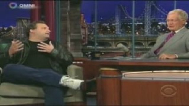 Artie Lange On Late Show with David Letterman