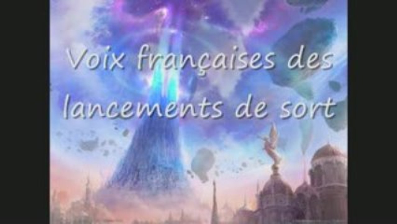 Aion - Voix françaises des lancements de sort