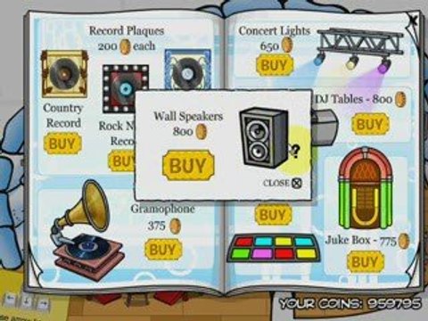 Club Penguin - Better Igloo Catalog Cheats - August 2009