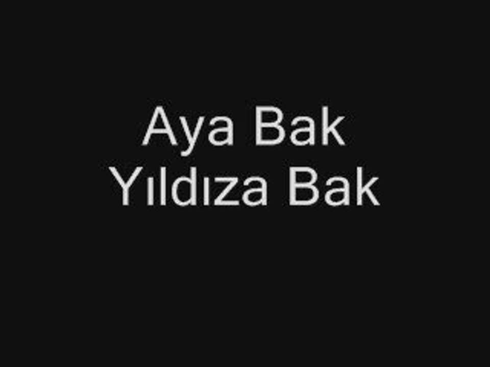 kütahya türküsü - aya bak yildiza bak