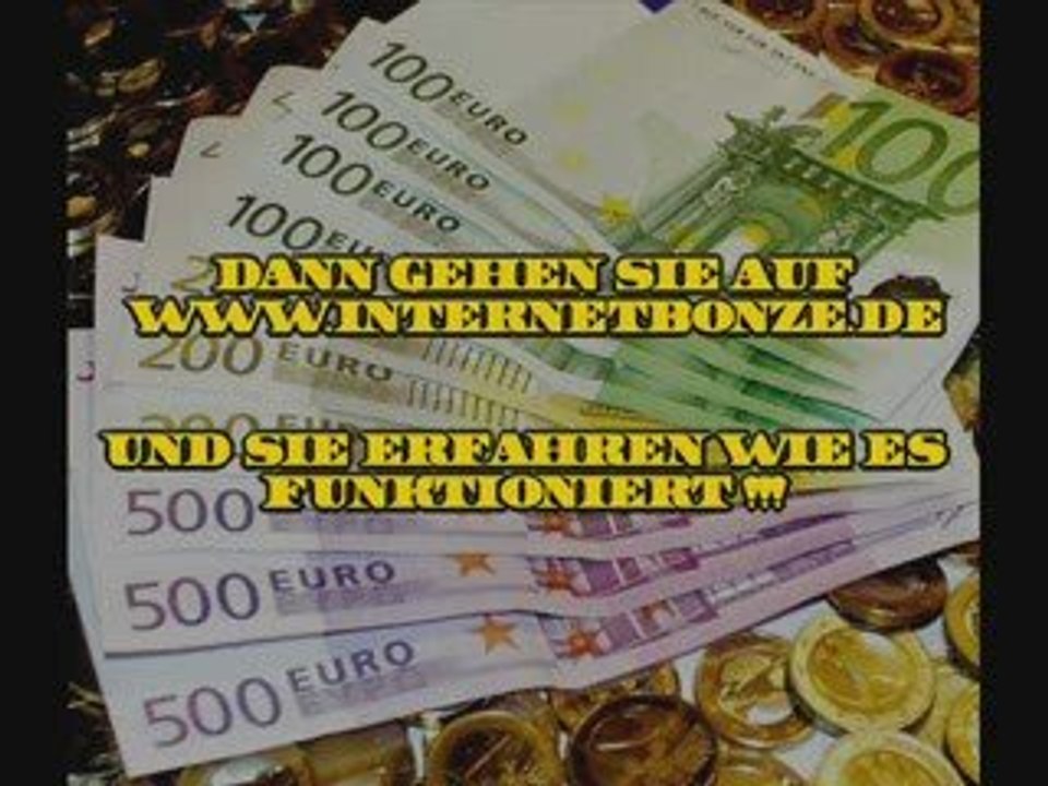 Internetbonze - online Geld verdienen !