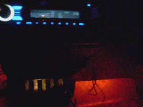 Tuned Honda Civic with cool effects