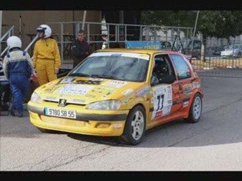 Rallye des vallées 2009 CH 12 sortie assistance