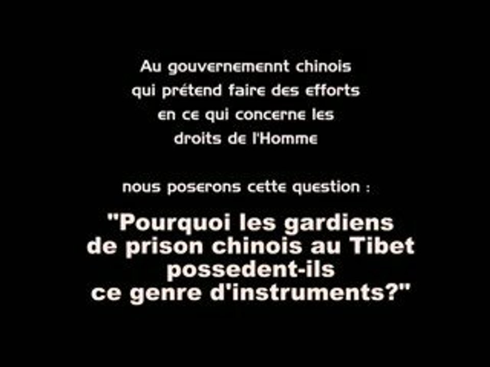 tibet stop the torture