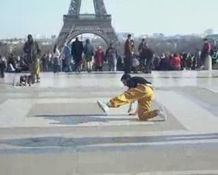 break mehdi paris Tour eiffel keziah bboy 2009