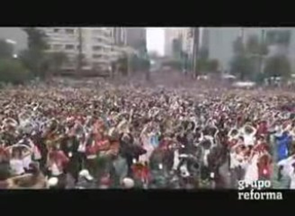 Michael Jackson - record du monde Mexico 2