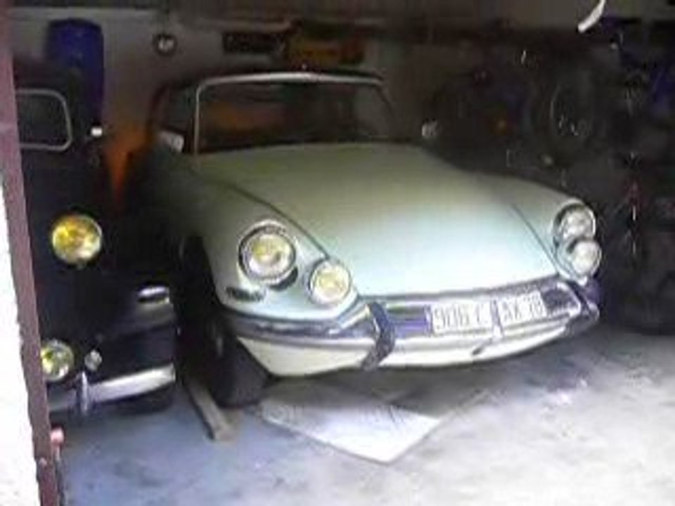 Démarrage Citroën DS 21M de 1966
