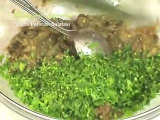 Tahinli Patlıcan Salatası