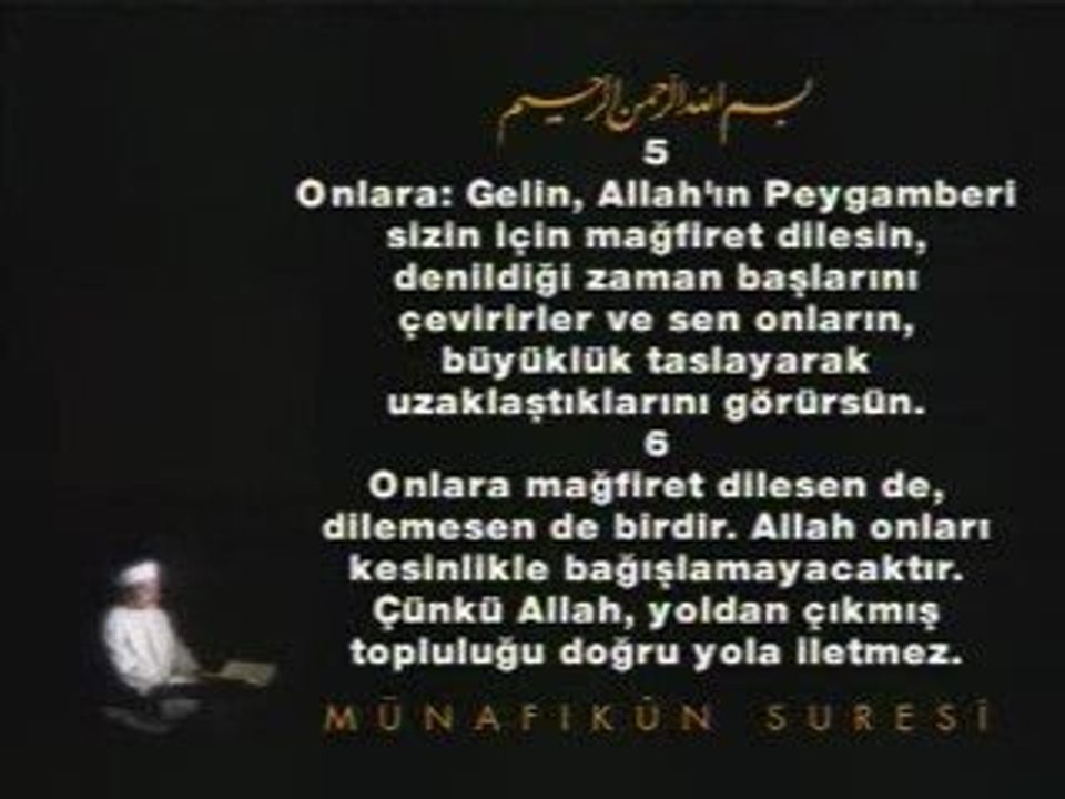 Fatih Çollak - Münafikun Suresi
