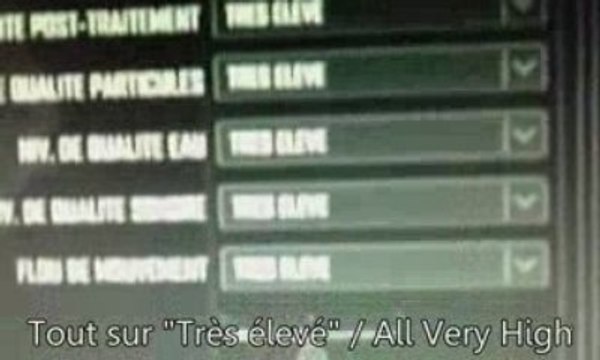 Nouvelle Config + Test Crysis (HD4890Vapor X, Core i7 920)